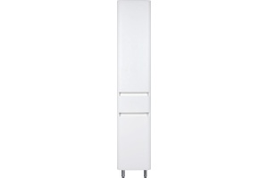 Шкаф-пенал Style Line Атлантика 35 Люкс Plus, с бельевой корзиной, антискрейч