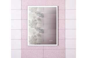 Зеркало Бриклаер Лофт 60 сенсор на зеркале, с подсветкой