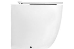 Унитаз приставной Simas Vignoni с крышкой, белый (VI01) - 3