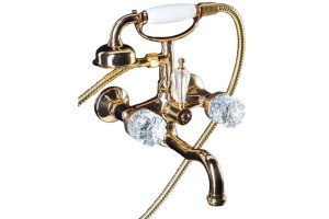 Смеситель Boheme Crystal 293-CRST для ванны с душем