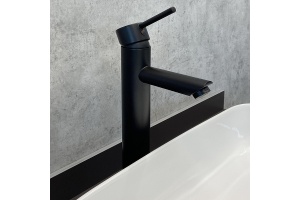 Смеситель для раковины Comforty черный матовый - 2