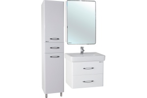 Тумба для комплекта Bellezza Джела 60 подвесная, 2 ящика, с раковиной Тигода - 2