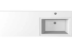 Раковина Stella Polar Мадлен 120 R на стиральную машину белый - 2