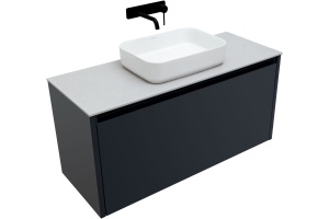 Тумба под раковину Allen Brau Fantasy 120 черный матовый - 3