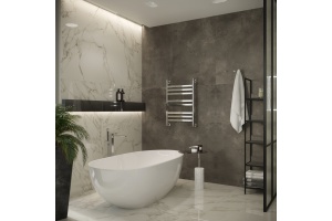 Смеситель для ванны с душем STWORKI Карлстад KAS-05cr напольный - 2