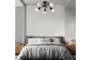 Люстра на штанге Escada Calla 1109/5P Wenge - 3