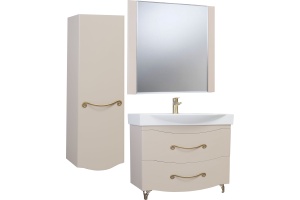 Тумба для комплекта Bellezza Сесилия 105 капучино - 3