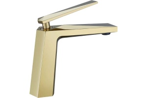 Смеситель для раковины Boheme Venturo золото (381)