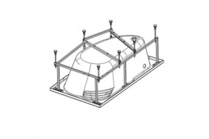 Монтажный комплект для ванны SANTEK Ибица (1WH112427)