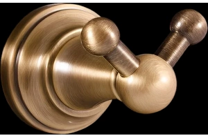 Крючок двойной Rav Slezak Morava бронза