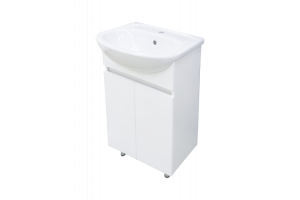 Тумба с раковиной Misty Элегия 50 белая