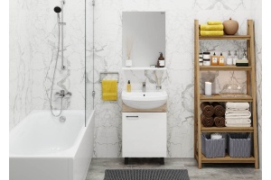 Комплект мебели Onika Эко 52 Black дуб сонома, разборная (105209)