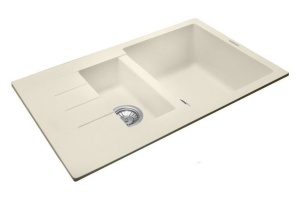 Мойка кухонная Lava D2 белая - 2