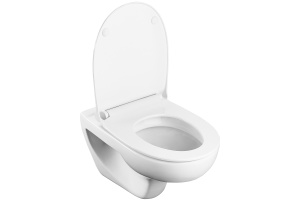 Унитаз подвесной Roca Victoria с крышкой, белый (34639300Y) - 2