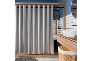 Штора для ванной Wasserkraft Oder 200х200 серый - 2