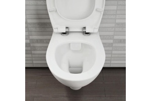 Унитаз подвесной Vitra S20 с крышкой, белый (7741B003-0075) - 3