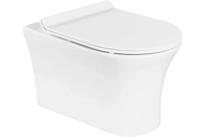 Унитаз подвесной BelBagno Ancona белый, с сиденьем микролифт (BB1224CHR-SM)