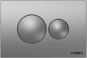 Кнопка смыва DIWO 7311 хром матовый