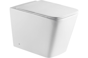 Унитаз приставной Weltwasser WW SK Gelbach 002GL-WT безободковый с микролифтом белый (10000003664)