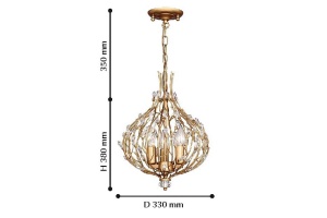 Подвесная люстра Favourite Batun 2020-3P - 3