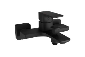 Смеситель для ванны Excellent Keria черный матовый