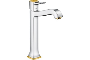 Смеситель hansgrohe Metropol Classic для раковины 31303090, золото/хром