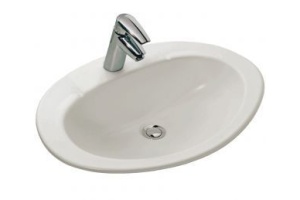 Раковина Jacob Delafon Ovale Dessus E1273 63 см
