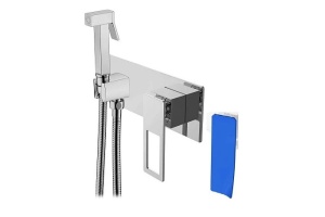 Гигиенический душ Boheme Q хром с синим