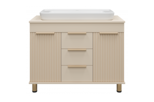 Тумба под раковину Brevita Enfida 100х65 бежевый (ENF-06100-0243Я)