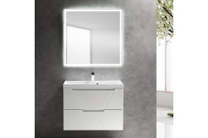 Тумба под раковину BelBagno Vittoria 80 белый матовый - 3