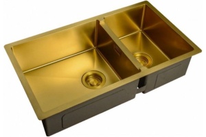 Мойка кухонная Zorg Light ZL R 780-2-440 BRONZE