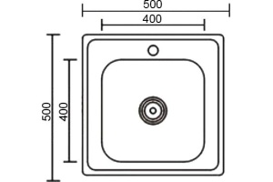 Мойка кухонная Seaman Eco Wien SWT-5050.A - 2