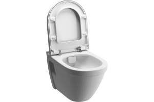 Чаша для подвесного унитаза Vitra S50 белый, без сиденья (7740B003-0075) - 2