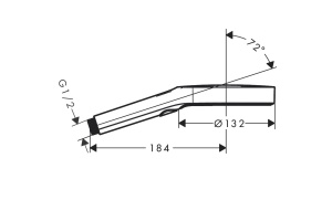 26865700 HG Rainfinity 130 3jet ручной душ - 2