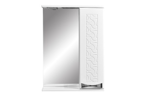 Зеркало-шкаф Stella Polar Ванда 50 R с подсветкой белый - 2