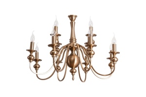 Подвесная люстра Arte Lamp Passoni A6097LM-12PB