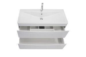 Тумба с раковиной BelBagno Acqua 90 белый - 3