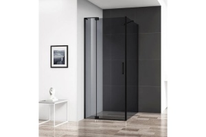 Душевой уголок Cezares Slider 100х70 черный (SLIDER-AH-1-100-70/80-GRIGIO-NERO)