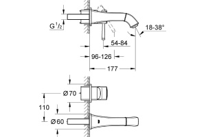 Смеситель Grohe Grandera 19929000 для раковины - 2