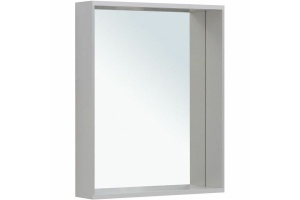 Зеркало Allen Brau Reality 60 с подсветкой серебро матовый - 3