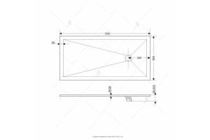 Поддон для душа RGW Stone Tray ST-0128G 120х80 с сифоном - 2