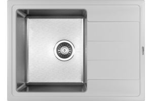 Мойка кухонная Florentina Комби 650 жасмин