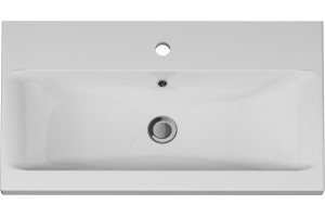 Тумба с раковиной Am.Pm Gem S 75 напольная, светлый дуб - 3