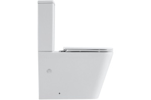 Унитаз напольный Black&White Universell белый с сиденьем микролифт - 3