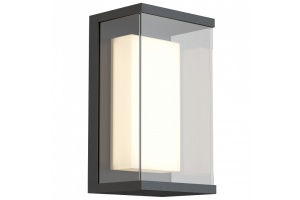 Уличный настенный светодиодный светильник Maytoni Baker Street O021WL-L10B4K