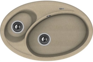 Мойка кухонная Florentina Селена 780 песочный