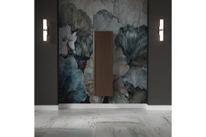 Шкаф-пенал Kerasan Waldorf 40х130 темный орех (925746 DX) - 2