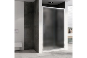 Душевая дверь Abber Schwarzer Diamant 120 хром (AG30120MH) - 2