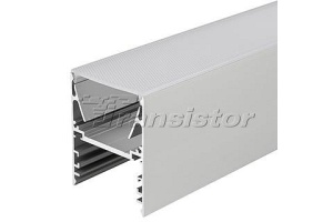 Профиль с рассеивателем Arlight ALU-LINE-DUO-2000 ANOD+OPAL 024188