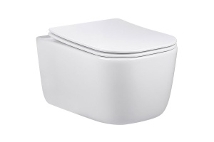 Подвесной унитаз Vincea Core белый с сиденьем микролифт